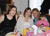Mercedes, Guille, Ana Cecy y Luciana.