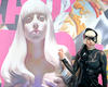 Los artistas Jeff Koons y Marina Abramovic acomañaron a Lady Gaga en la fiesta de lanzamiento de su nuevo álbum.