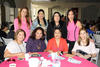 Lorena, Ana, Paty, Rosy, Gaby, Mony, Rosario y Margarita.