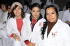 Marisa, Lizeth y Fernanda.