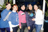 Marisol, Cinthia, Daniela, Miriam y Valeria.