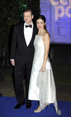 La actriz británica Michelle Dockery fue otra de las invitadas a la ceremonia.