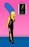 Alexsandro Palombo mostró el lado más sensual y hasta ahora desconocido de Marge.