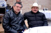 Ángel, Eloy y Juan Diego.
