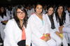 05122013 EN CONGRESO DE MEDICINA.  Paola, Alma, Valeria y Eva.