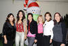 Isabela, Bety, Paty, Blanca, Mary y Norma.