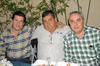12122013 Gerardo Facuseh, Enrique Cota y Daniel Sánchez.
