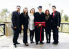 15122013 Dr. Gerardo Márquez Guevara acompañado de su esposa, Rosy de Márquez, y de sus hijos: Francisco, Ileana, Alejandra y Francisco.- Érick Sotomayor Fotografía