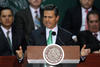 En contraste a lo dicho, durante un mensaje antes firmar el documento, Peña Nieto afirmó que la reforma energética "es una de las más transcendentes de las últimas décadas" porque "ayudará a México a enfrentar los retos del siglo XXI".