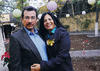 EN FESTEJO DE LOS VALUADORES.  Humberto y Mary.