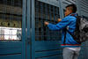 Agentes de la Policía resguardaron los alrededor del Estadio Azul.