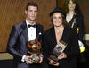 Cristiano Ronaldo levantó su segundo Balón de Oro.