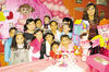DIVERTIDO FESTEJO. La pequeña Jade Olivares Martínez celebró su primer cumpleaños en compañía de sus amiguitas
