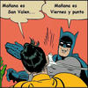 Batman reprende a un romántico Robin.