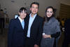 Yeye, Eduardo y Tere.