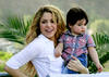 Se trata de la primera visita a Colombia de Shakira con Milán, nacido en enero de 2013 en España e hijo del futbolista Gerard Piqué.