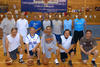 ESTáN LISTOS.  Equipo de basquetbol que irá al Campeonato Nacional de Veteranos en la ciudad de Chihuahua.