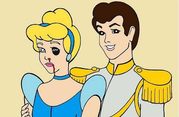El final feliz de la princesa 'Cenicienta' acabó cuando su príncipe azul le  puso una mano encima. Caricaturas rechazan violencia contra la mujer, fotos  en El Siglo de Durango