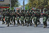 Militares recorrieron las calles de Gómez Palacio ante la admiración de los asistentes.