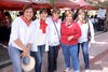 29042014 EN EXPO PICTóRICA.  Susana, Rosa, Alejandra, Carmen, Andrea y Natalia.