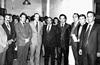 Ángel Nieto y Jorge Zermeño, entonces presidente, en la inauguración del Museo del Ferrocarril.