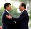 México y Francia se comprometieron a escribir "una nueva página" en su relación "estratégica" durante la primera jornada de la visita oficial a este país del presidente francés, François Hollande.