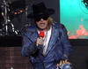 Tras dos horas y media de concierto, la presentación fue cerrada con la canción "Paradise city".