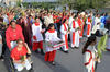 Ahí el Obispo ofició una misa y con ello se dio inicio a las celebraciones de la Semana Mayor.