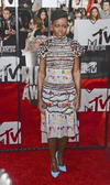 La estrella de MTV, Nicole 'Snooki' Polizzi desfiló por la alfombra roja.