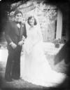 Boda de Leonor García y Leopoldo Reyes en 1949.