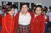 14042014 EN EL NAZAS.  Gania, Frida y Karla.