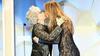 Jennifer Lopez causó polémica luego de que al recibir un premio en reconocimiento por la organización GLAAD, besó en la boca a la cantante Rita Moreno aunque dicho acto fue omitido en la transmisión del evento.
