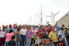 Más de 50 mil personas son las que se reportaron que acudieron a la representación del Viacrucis en el Cerro de las Noas.