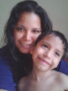 Wendy y su hermanito Alejandro Ibarra.