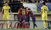 Un autogol de Gabriel al minuto 65' acortaba distancias con el Barcelona.
