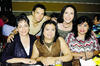 27042014 Rocío Gamboa, Linda Guijarro, Laura Ramírez, Marisa Mejía y Cecilia Romo.
