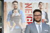 Seth Rogen acudió al evento acompañado de su esposa Lauren Miller.