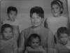 Gloria Soto Reyes, Justina Reyes de Soto (f), Martha Beatriz Soto Reyes (f) y Guadalupe Ugalde de Soto (f), en una recepción en febrero de 1991.