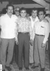 Brenda Mireya Calderón Cerpa con Antonio Aguilar en 1983 en la Plaza de Toros.