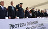 Peña Nieto tomó la protesta de bandera de los soldados del servicio Militar Nacional Clase 1995.