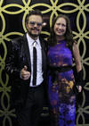 Armando Manzanero y Laura Elena Villa también acudieron a la premiación de la SACM.