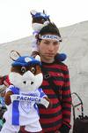 Aficionados del León se hicieron presentes en el estadio a apoyar a su equipo.