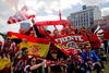 La belleza se hacia presente en el Estadio da Luz.