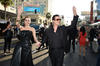 Angelina Jolie y Brad Pitt fueron el principal atractivo de la alfombra roja del estreno mundial de Maléfica en Los Ángeles.