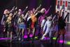 Alan Estrada, quien protagoniza el musical, junto con el productor Alejandro Gou, agradeció al público el apoyo y la acogida que le ha dado a la puesta en escena que se presenta en el Teatro Aldama.