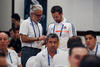 Alejandro Irarragorri comanda la mesa de Santos Laguna en el Draft.