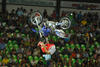 Una velada de ensueño vivió el público lagunero que gusta del motociclismo extremo, al disfrutar de una explosiva presentación por parte de los miembros del X Pilots By Monster Energy en el Estadio Corona.