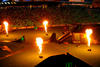 Una velada de ensueño vivió el público lagunero que gusta del motociclismo extremo, al disfrutar de una explosiva presentación por parte de los miembros del X Pilots By Monster Energy en el Estadio Corona.