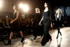 La diseñadora Argentina Andrea Urquizu caminó junto a modelos, durante la segunda jornada del desfile de la pasarela Santiago Fashion Week 2014.