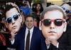 Los protagonistas de la cinta Comando Especial 2, Jonah Hill  y Channing Tatum posaron juntos ante los medios.